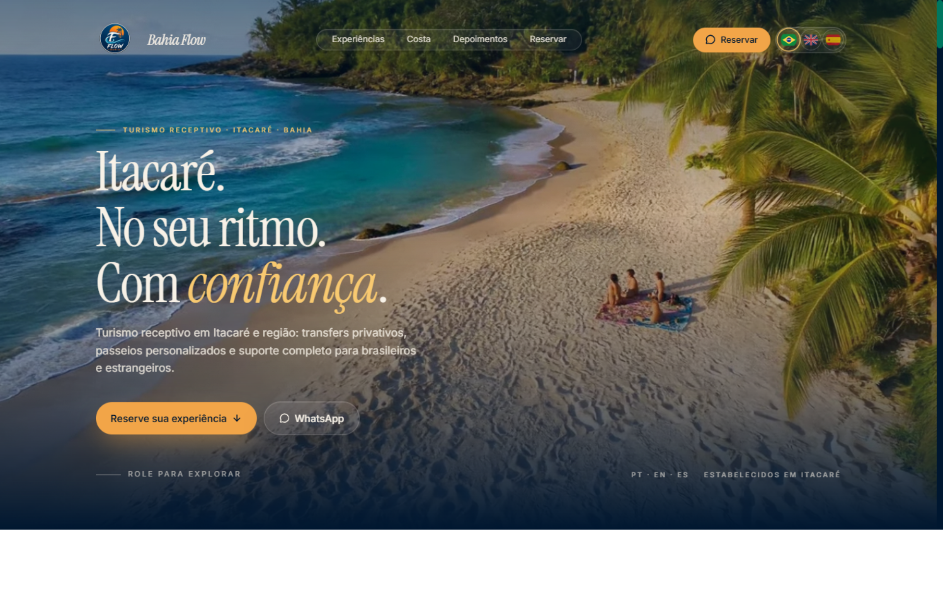 Bahia Flow desktop